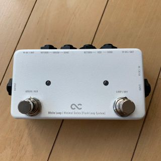 One Control Minimal Series White Loop(エフェクター)