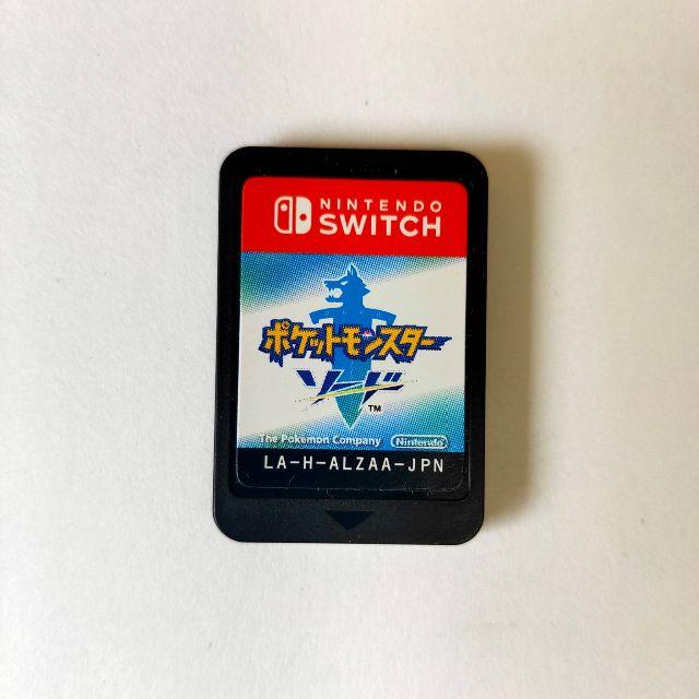 Nintendo Switch(ニンテンドースイッチ)のポケットモンスター ソード　Switch　剣盾 エンタメ/ホビーのゲームソフト/ゲーム機本体(家庭用ゲームソフト)の商品写真