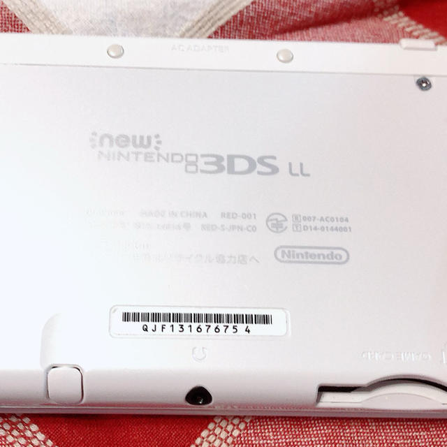 new Nintendo 3DS LL 本体