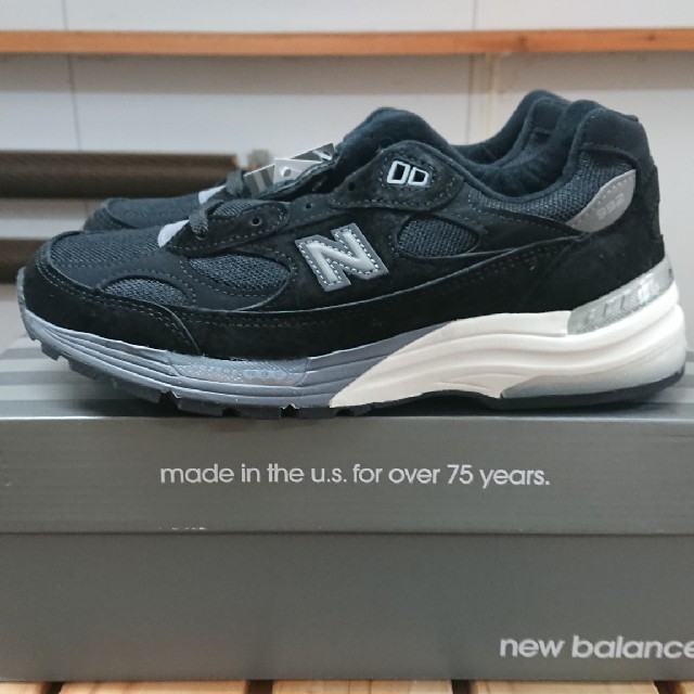 メンズ【新品】new balance M992 BL 25cm us7