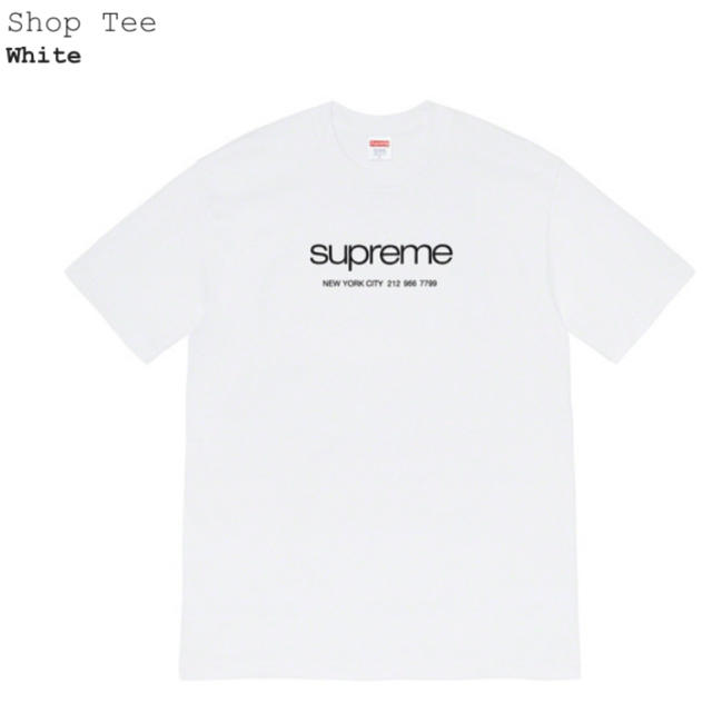 Supreme shop  tee  【Sサイズ】