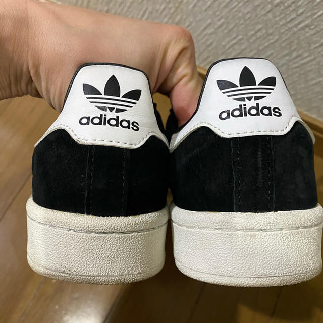 adidas(アディダス)のadidas アディダス スニーカー オリジナル キャンパス スウェード 黒 レディースの靴/シューズ(スニーカー)の商品写真