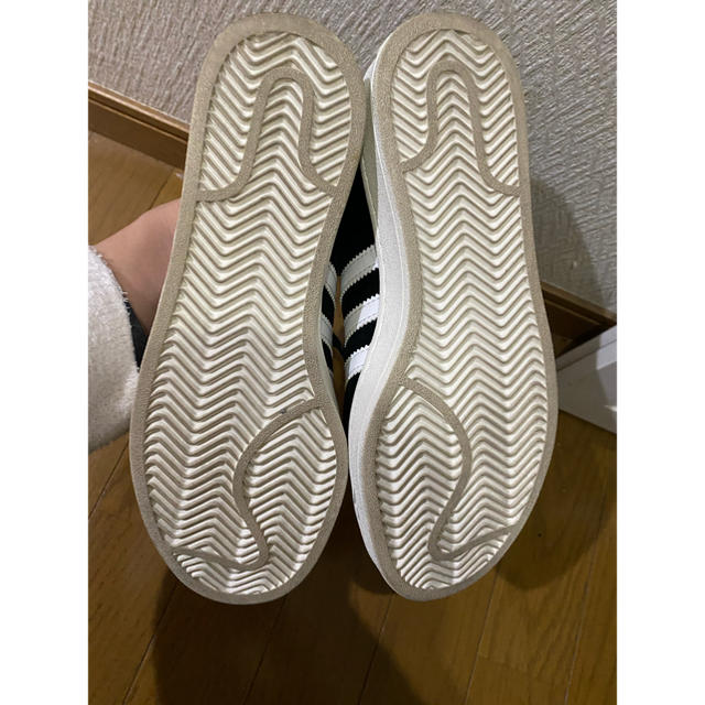 adidas(アディダス)のadidas アディダス スニーカー オリジナル キャンパス スウェード 黒 レディースの靴/シューズ(スニーカー)の商品写真