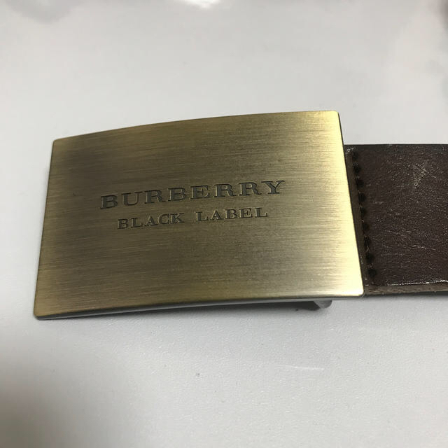 BURBERRY BLACK LABEL(バーバリーブラックレーベル)のバーバリーブラックレーベル　メンズベルト メンズのファッション小物(ベルト)の商品写真