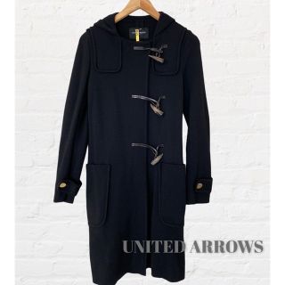 ユナイテッドアローズ(UNITED ARROWS)のUNITED ARROWS ダッフルコート　ニット　ウール100%(ダッフルコート)