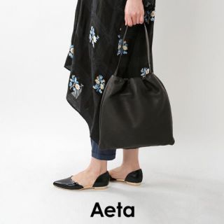 ワンエルディーケーセレクト(1LDK SELECT)のAeta(アエタ) ディアレザーショルダーバッグ　DEER SHOULDER M(ショルダーバッグ)