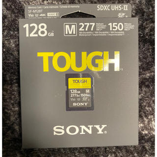 ソニー(SONY)の【新品】SONY SDカード TOUGH 128GB SF-M128T(PC周辺機器)