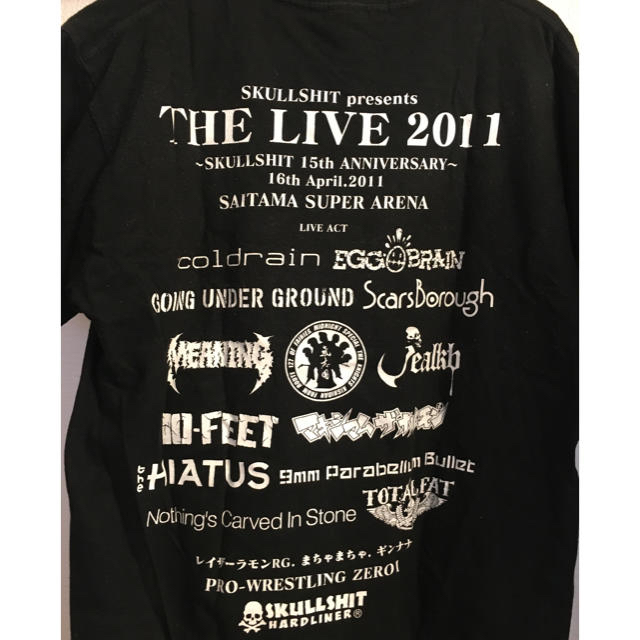 SKULL SHIT(スカルシット)のSKULLSHIT THE LIVE Tシャツ メンズのトップス(Tシャツ/カットソー(半袖/袖なし))の商品写真