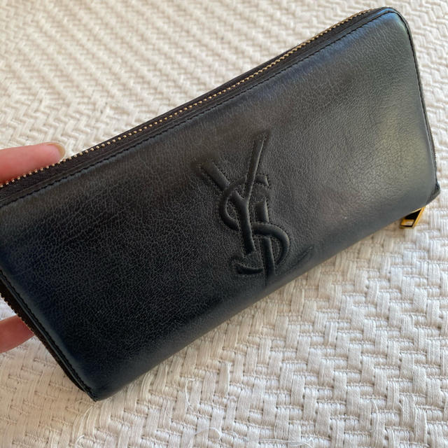 Saint Laurent(サンローラン)のサンローラン　財布　黒 レディースのファッション小物(財布)の商品写真