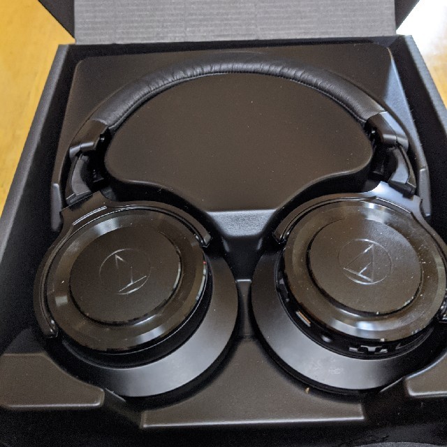 audio-technica ブラックの通販 by まつ's shop|オーディオテクニカならラクマ - ATH-WS990BT 新品限定品