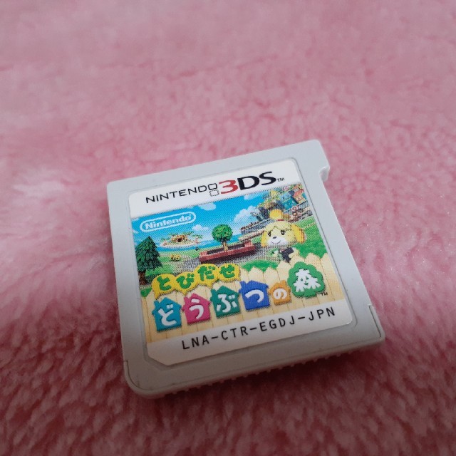 任天堂(ニンテンドウ)のとびだせどうぶつの森　3DS エンタメ/ホビーのゲームソフト/ゲーム機本体(家庭用ゲームソフト)の商品写真