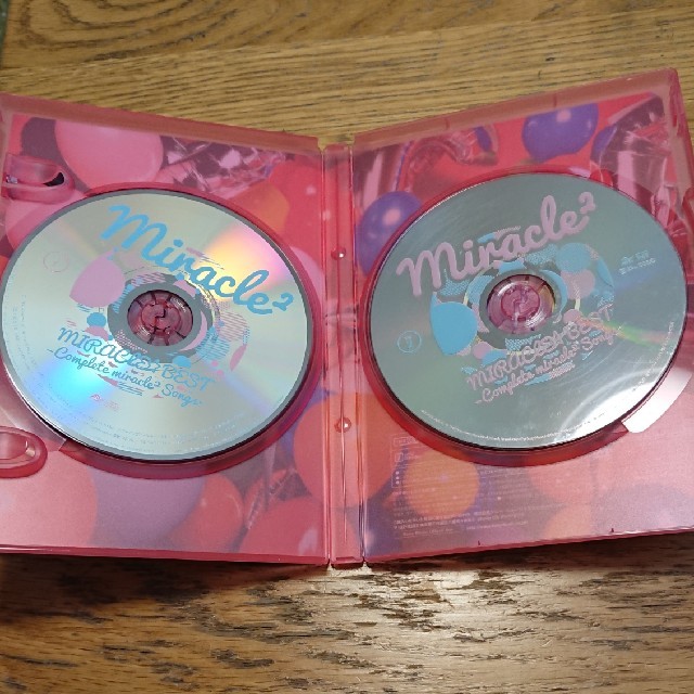 【本日限定値下げ】MIRACLE☆BEST  エンタメ/ホビーのCD(ポップス/ロック(邦楽))の商品写真