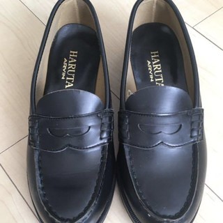 ハルタ(HARUTA)のHARUTAローファー24.5黒(ローファー/革靴)