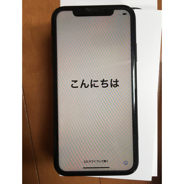 Apple(アップル)のiPhone XR 64GB ブラック SIMフリー スマホ/家電/カメラのスマートフォン/携帯電話(スマートフォン本体)の商品写真