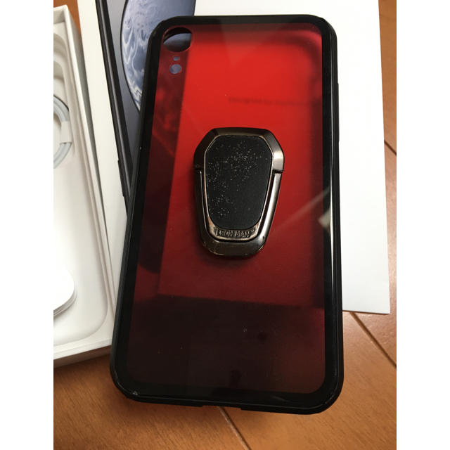 Apple(アップル)のiPhone XR 64GB ブラック SIMフリー スマホ/家電/カメラのスマートフォン/携帯電話(スマートフォン本体)の商品写真