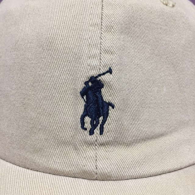 POLO RALPH LAUREN(ポロラルフローレン)の新品男女兼用ラルフローレンキャップベージュ メンズの帽子(キャップ)の商品写真