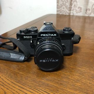 ペンタックス(PENTAX)のPENTAX ーMX  ブラックボディー　50㎜レンズ(フィルムカメラ)