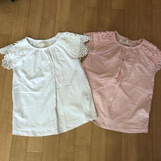 ザラキッズ(ZARA KIDS)のZARAガールズ♡Tシャツセット♡美品！(Tシャツ/カットソー)