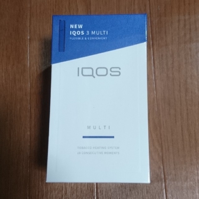 値下げnew IQOS3 MULTI アイコス3 ブルー 新品 未使用 未登録 - タバコ ... iQOS3 MULTI 新品