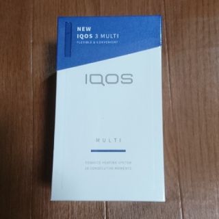 アイコス(IQOS)の値下げnew IQOS3 MULTI アイコス3　ブルー　新品 未使用 未登録 (タバコグッズ)