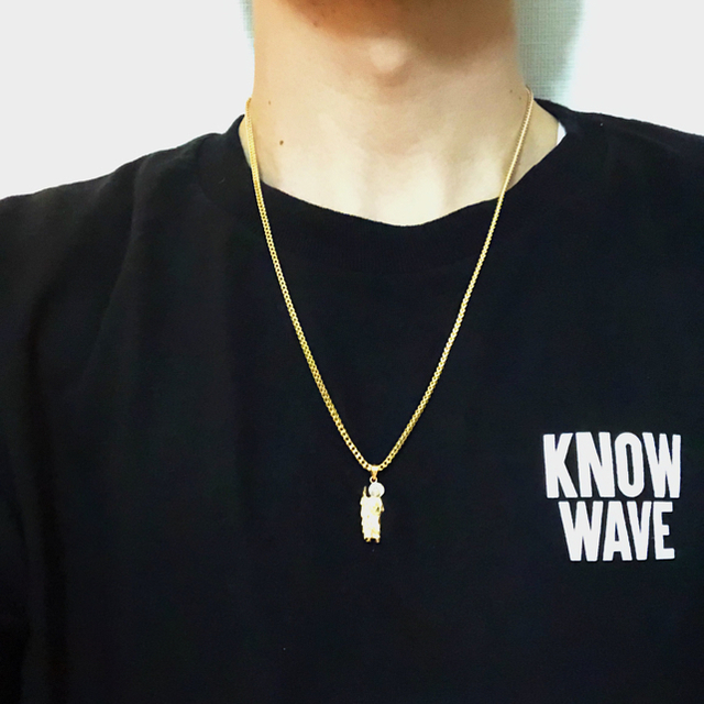 AVALANCHE(アヴァランチ)の10K YELLOW GOLD FRANCO CHAIN NECKLACE メンズのアクセサリー(ネックレス)の商品写真