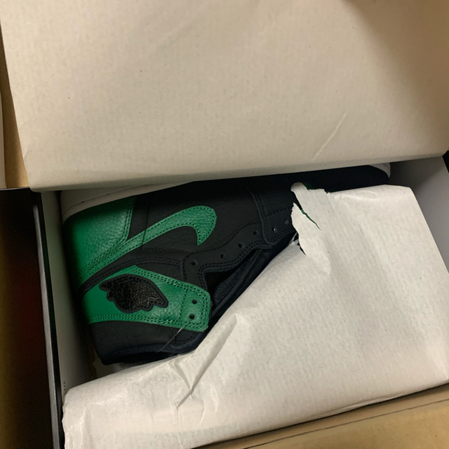 NIKE(ナイキ)のAIR JORDAN 1 PINE GREEN エアジョーダン1 パイングリーン メンズの靴/シューズ(スニーカー)の商品写真