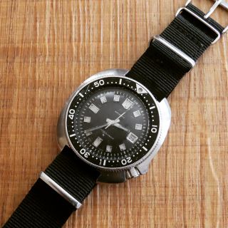 セイコー(SEIKO)のOH済み　seiko 6105-8110 セカンドダイバー　中期　植村直己　(腕時計(アナログ))