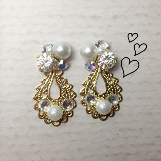 ビジューピアス(ピアス)