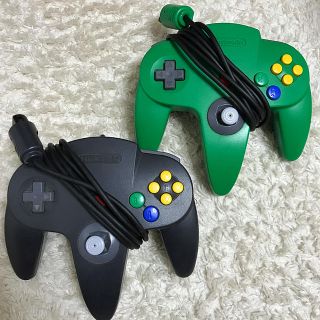 ニンテンドウ64(NINTENDO 64)の任天堂64 コントローラー(家庭用ゲーム機本体)