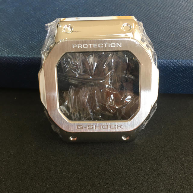 G-SHOCK GW-M5610系用　シルバーベゼルセット(社外品)