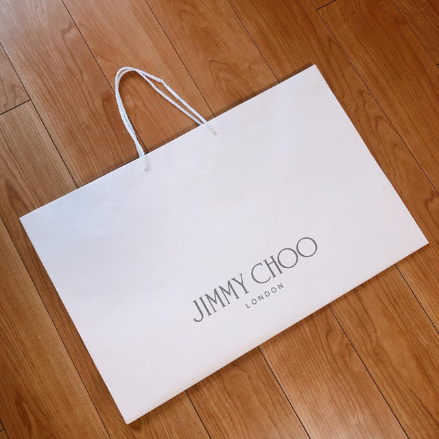 JIMMY CHOO(ジミーチュウ)の正規品　ジミーチュウ  JIMMY CHOO LONDON 紙袋　ショッパー レディースの靴/シューズ(その他)の商品写真