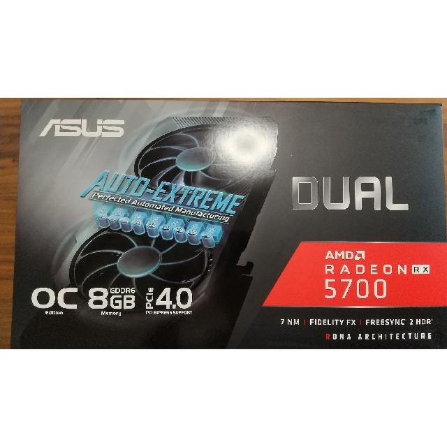 ASUS DUAL-RX5700-O8G-EVOPC/タブレット