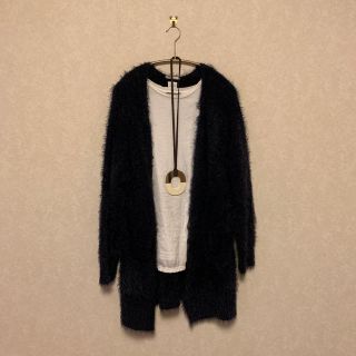 ザラ(ZARA)のZARA ザラ　ファーカーデ　数回着用の品(カーディガン)