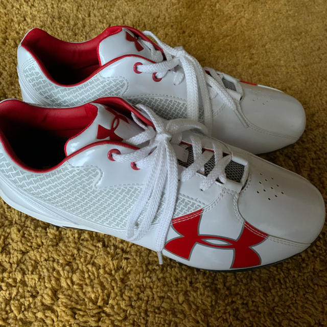 UNDER ARMOUR(アンダーアーマー)のアンダーアーマー　野球スパイク袋付（未使用）27.5 スポーツ/アウトドアの野球(シューズ)の商品写真