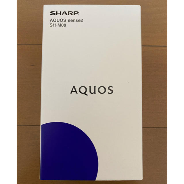 新品未開封 AQUOS sense2 SH-M08 黒 シャープ simフリー