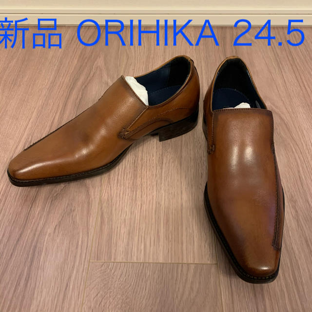 ORIHICA(オリヒカ)の新品 ORIHIKA ビジネスシューズ 革靴 24.5 メンズの靴/シューズ(ドレス/ビジネス)の商品写真