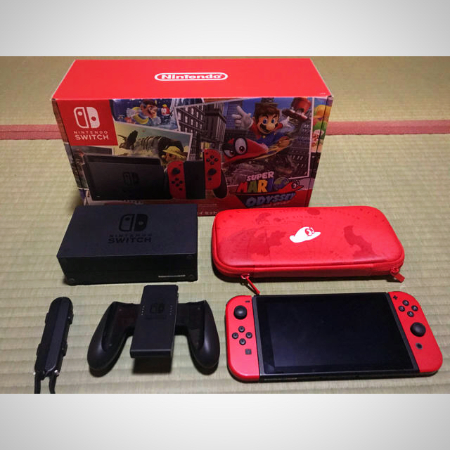 ニンテンドースイッチ　本体 スーパーマリオ　オデッセイセット