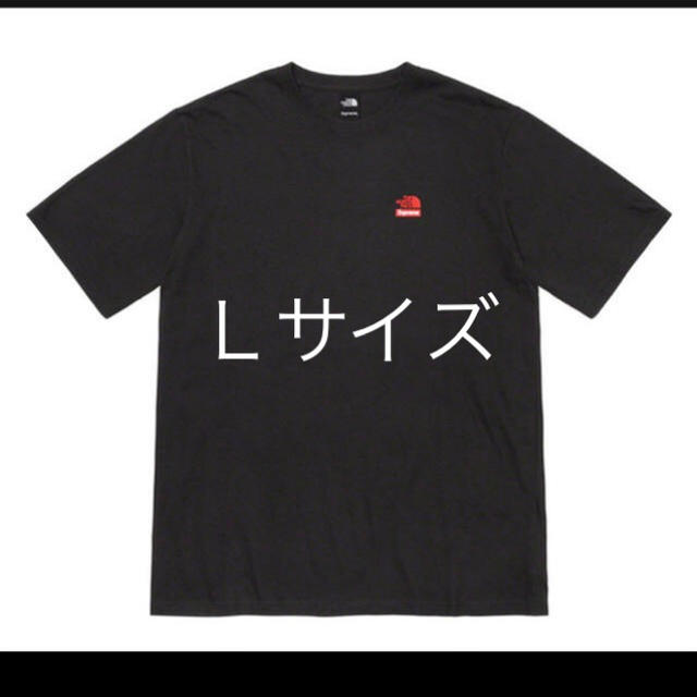 トップスSupreme The North Face Tee  黒　Ｌサイズ