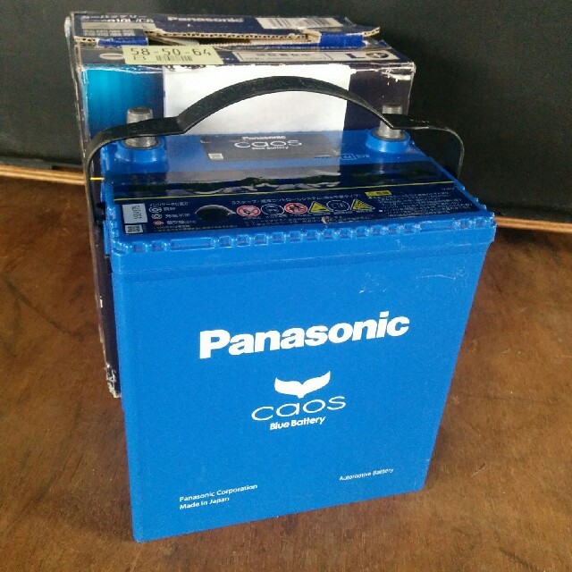 PanasonicバッテリーCAOSカオスN-60B19L/C6