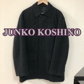 コシノジュンコ(JUNKO KOSHINO)の美品【JUNKO CLASSIC】メンズ ステンカラーコート L(ステンカラーコート)