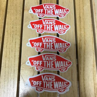 ヴァンズ(VANS)の【VANS】バンズ ステッカー ５枚セット（３月限定１００円引‼️）(ステッカー)