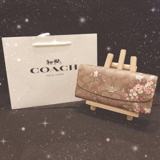 コーチ(COACH)の【新品・未使用】COACH 財布 F29395 カーキマルチ レザー 長財布(財布)