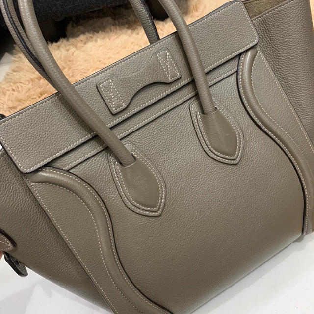 celine(セリーヌ)のCELINE☆セリーヌ☆ラゲージマイクロバック☆中古品☆ レディースのバッグ(トートバッグ)の商品写真