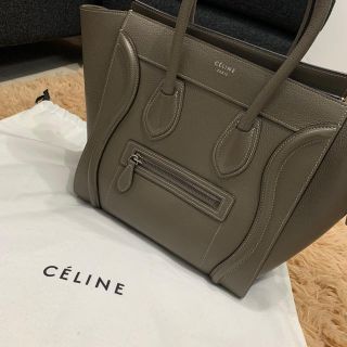 セリーヌ(celine)のCELINE☆セリーヌ☆ラゲージマイクロバック☆中古品☆(トートバッグ)