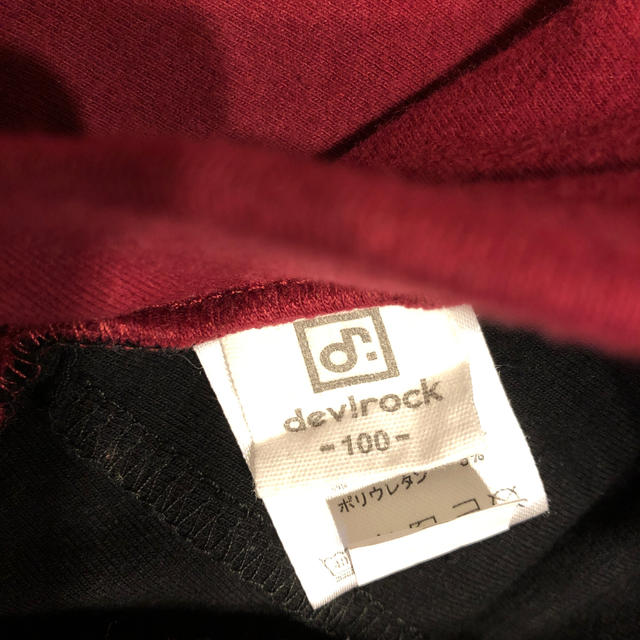 DEVILOCK(デビロック)のスカッツ★100㎝ キッズ/ベビー/マタニティのキッズ服女の子用(90cm~)(スカート)の商品写真