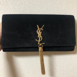 サンローラン(Saint Laurent)のサンローラン タッセル クラッチバッグ (クラッチバッグ)