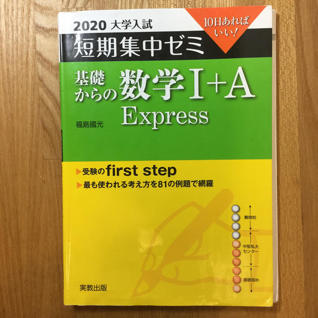 大学入試短期集中ゼミ基礎からの数学１＋Ａ Ｅｘｐｒｅｓｓ １０日あれ