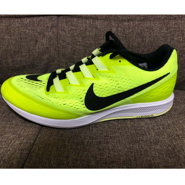 NIKE - ナイキ ランニングシューズ 27.0cm 蛍光イエロー NIKE - ナイキ ランニングシューズ 27.0cm 蛍光イエロー
