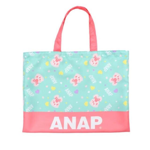 ANAP Kids(アナップキッズ)の新品 ANAP アナップ 手提げバック 通園 通学 未使用 幼稚園 保育所 キッズ/ベビー/マタニティのこども用バッグ(通園バッグ)の商品写真