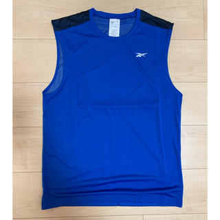 リーボック(Reebok)のReebok ノースリーブシャツ　メンズLサイズ(Tシャツ/カットソー(半袖/袖なし))